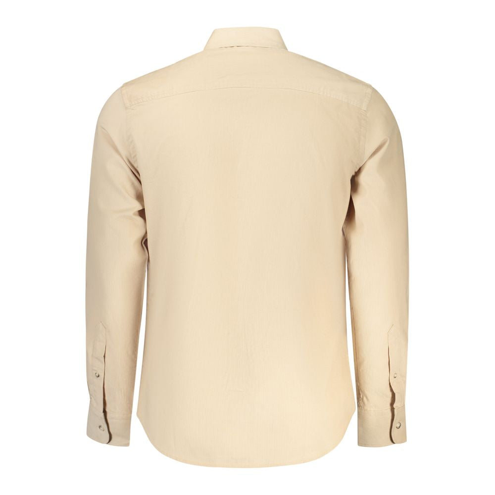 Beige Cotton Men Shirt North Sails