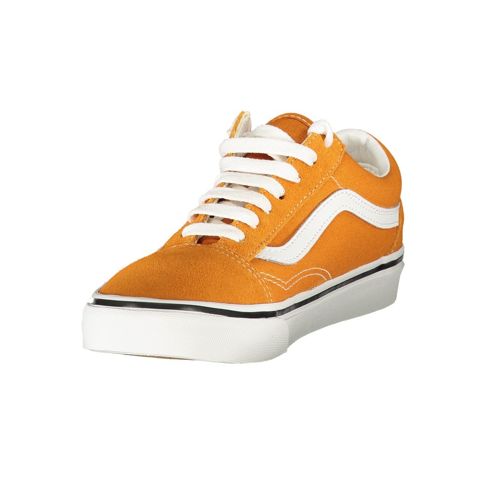 Arancione Polyester Women Sneaker - BrandLuxe Outlet