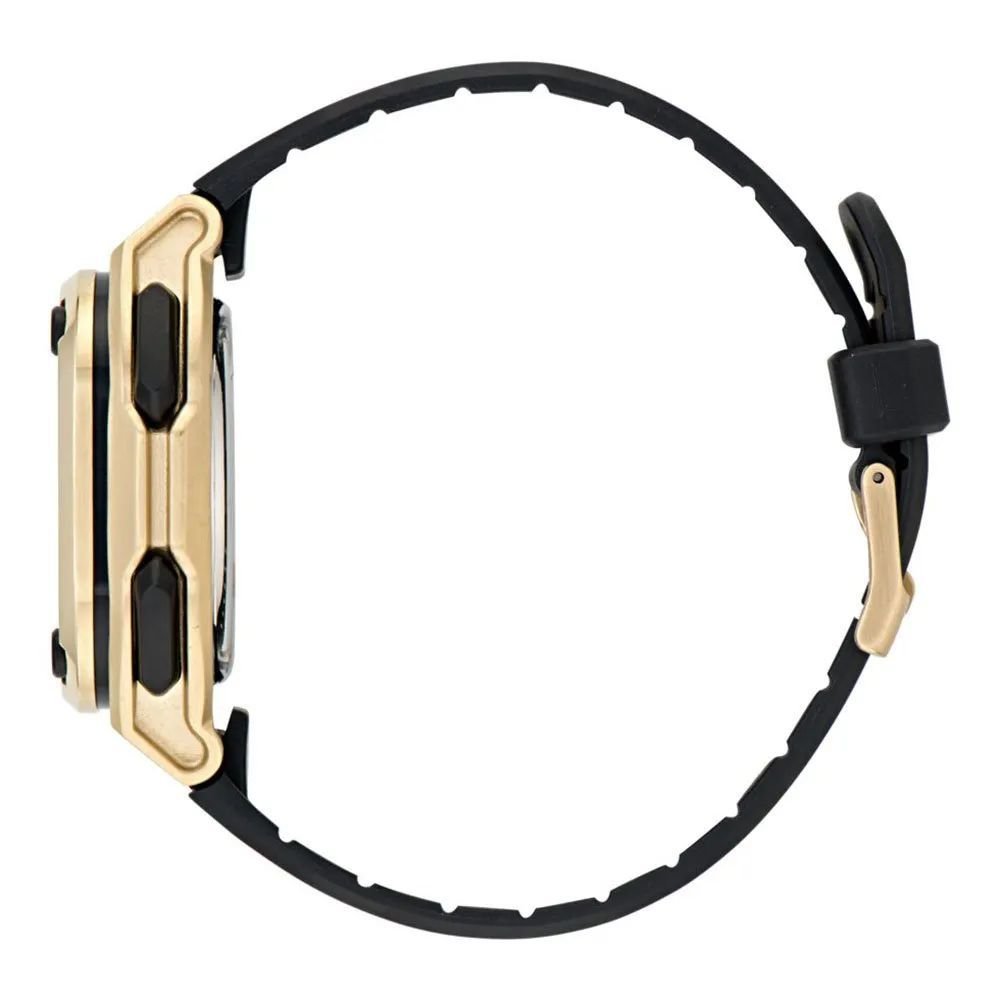 Black Synthetic Sport Watch - BrandLuxe Outlet